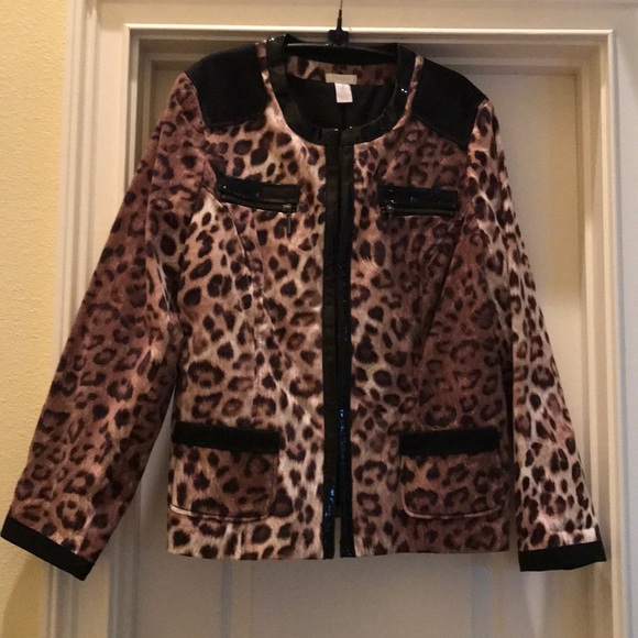 Leopard jacket - Picture 1 of 3